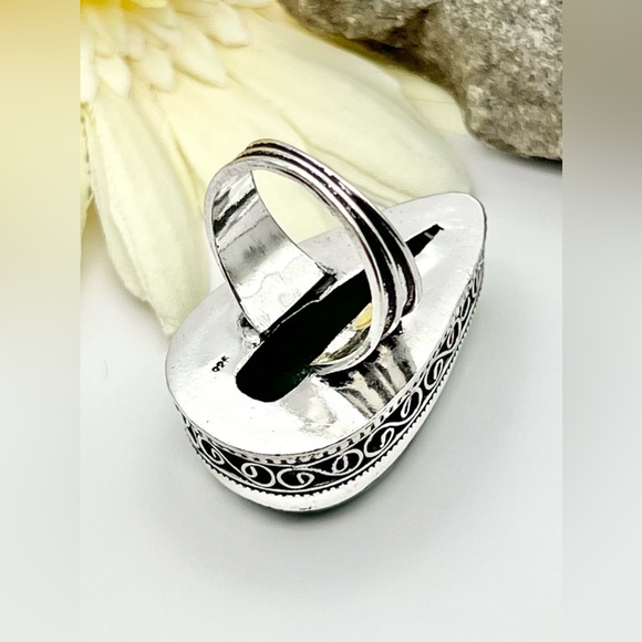 RUBY ZOISITE RING - Picture 7 of 9